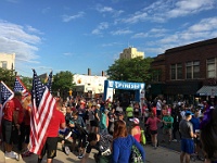 2016-06 Firecrackers and Franks 5K  2016-06 Firecrackers and Franks 5K in downtown Ann Arbor Michigan. : 5K, Ann Arbor, Kasdorf, Race, Running